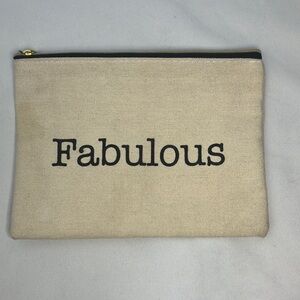 Fabulous Canvas Pouch